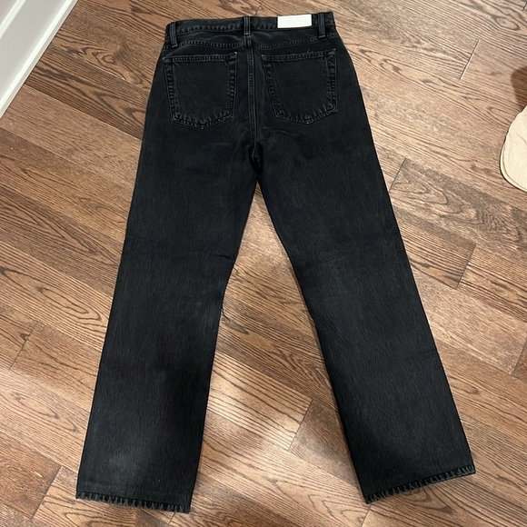 Re/Done distressed high rise loose jeans - Picture 4 of 5